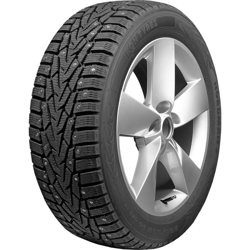 Автомобильная шина Ikon (Nokian Tyres) NORDMAN 7 215/55 R17 98T Шипованные